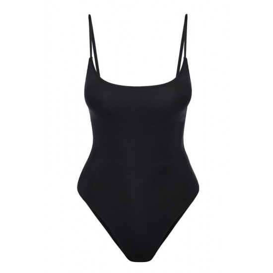 Monday Swimwear Official Store Bahamas One Piece Long Body - Black